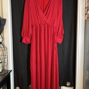 Red Long dress